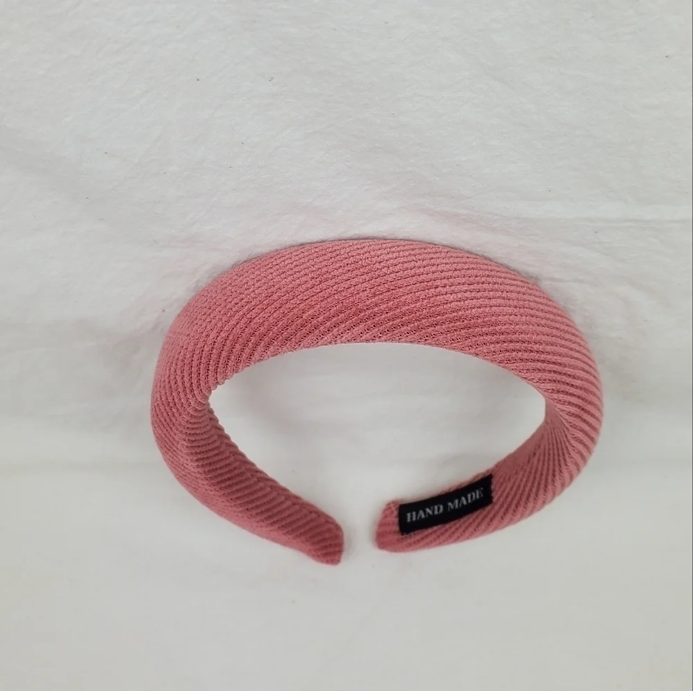 Wide fabric hand made headband hair accessories